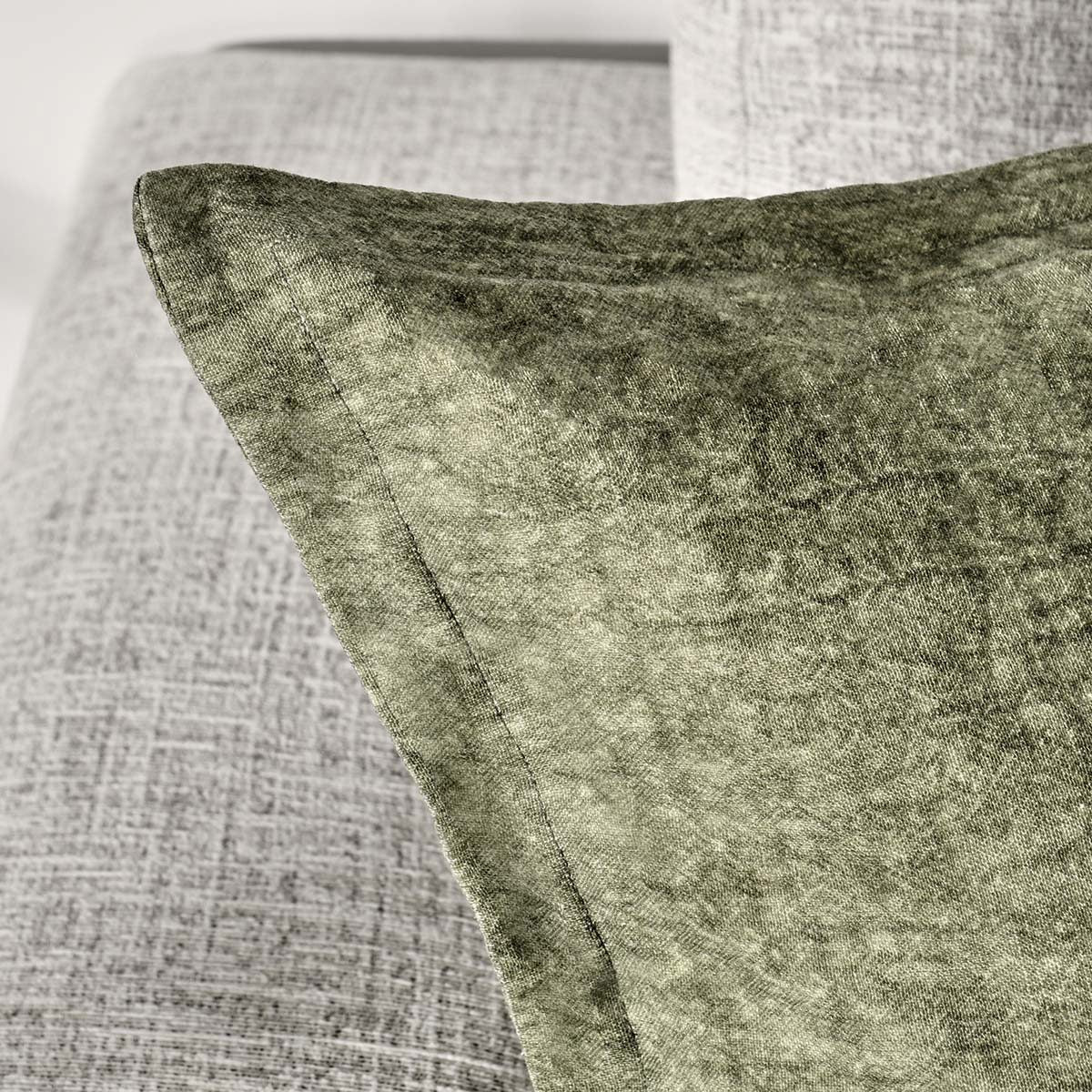 SLD Solstice Cedar Green 22x22 Throw Pillow (Set of 2) by Classic Home at Eve Furniture