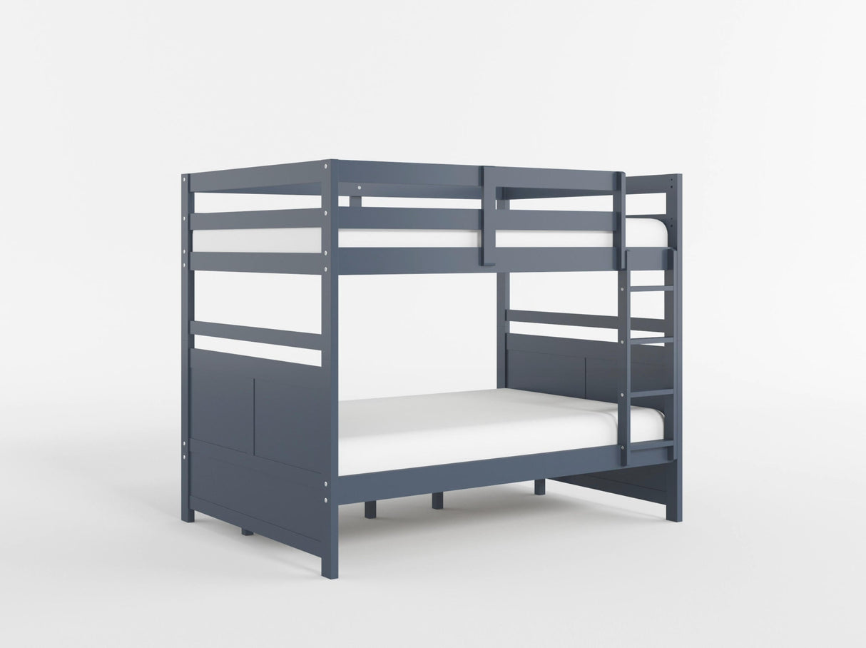 Sloane Gray Full/Full Bunk Bed by Homelegance at Eve Furniture