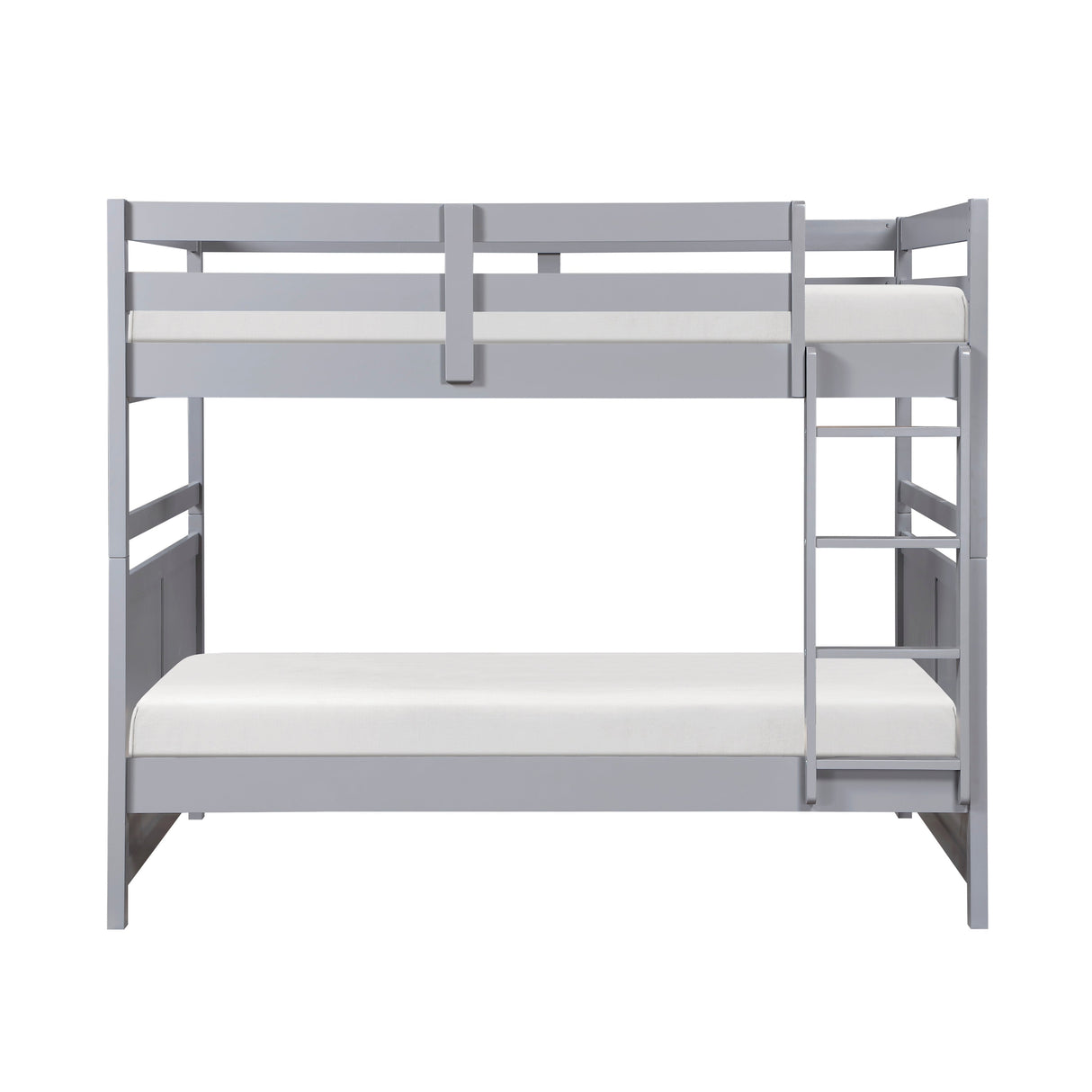 Sloane Gray Full/Full Bunk Bed by Homelegance at Eve Furniture
