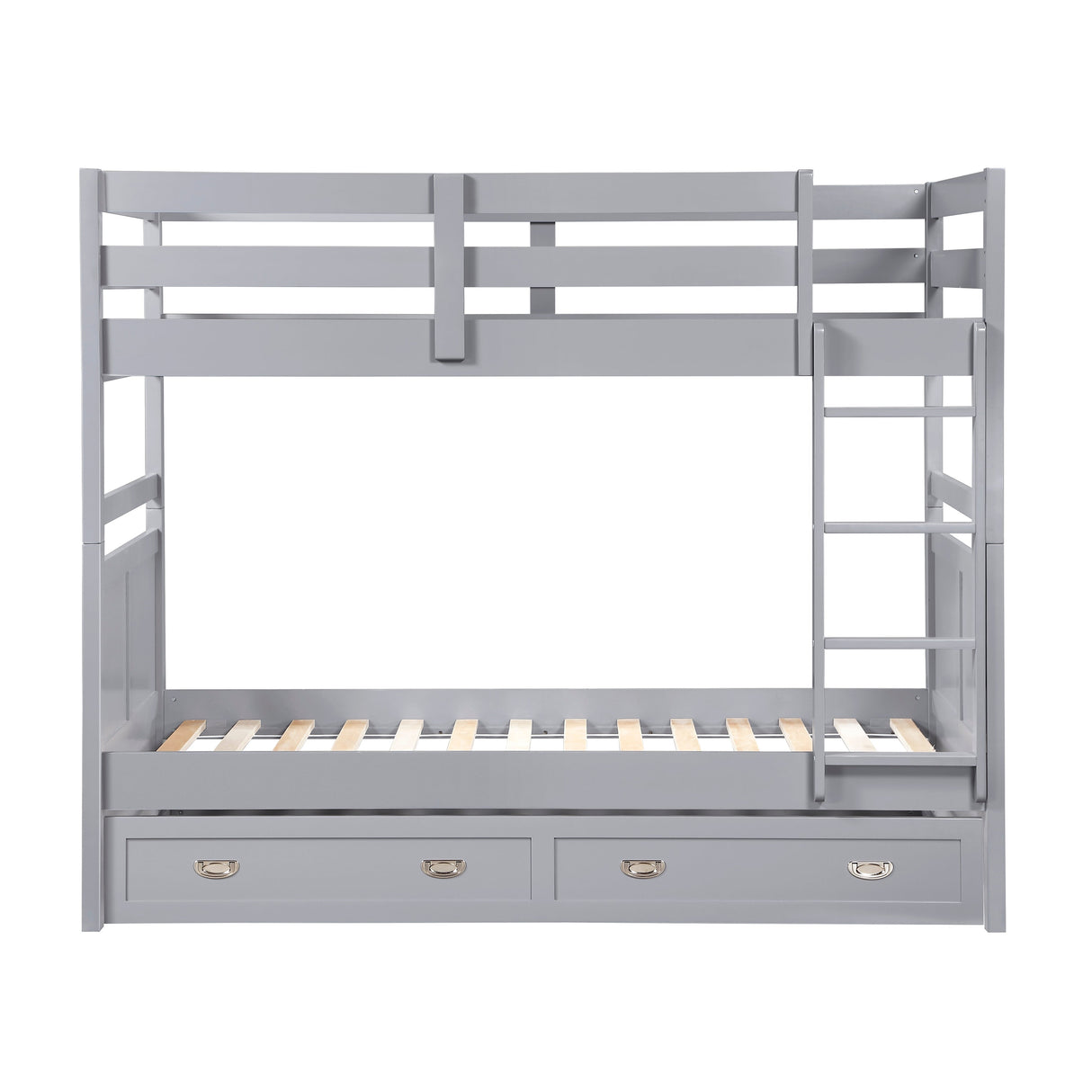 Sloane Gray Twin/Twin Bunk Bed by Homelegance at Eve Furniture