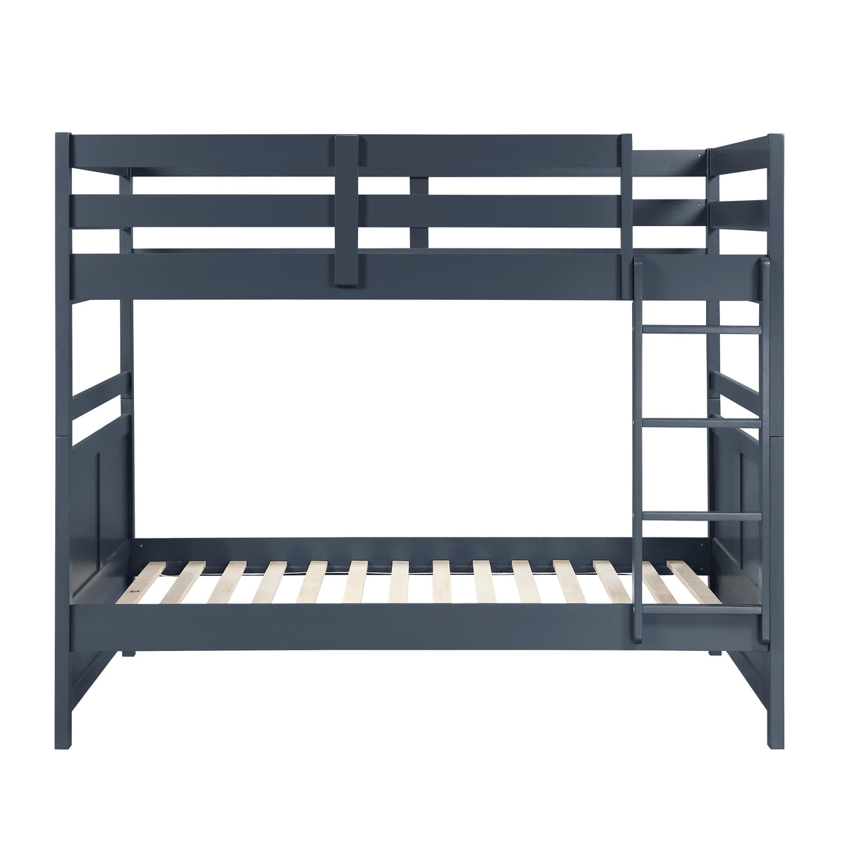 Sloane Navy Blue Full/Full Bunk Bed by Homelegance at Eve Furniture