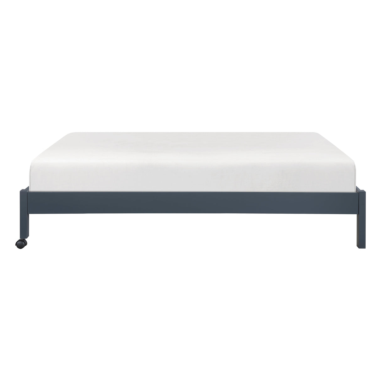 Sloane Navy Blue Twin/Full Loft Bunk Bed with Chest and Hidden Desk by Homelegance at Eve Furniture