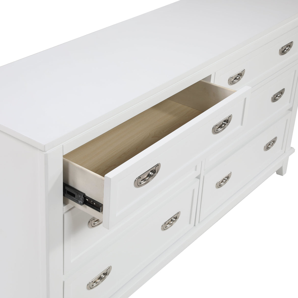 Sloane White Dresser by Homelegance at Eve Furniture
