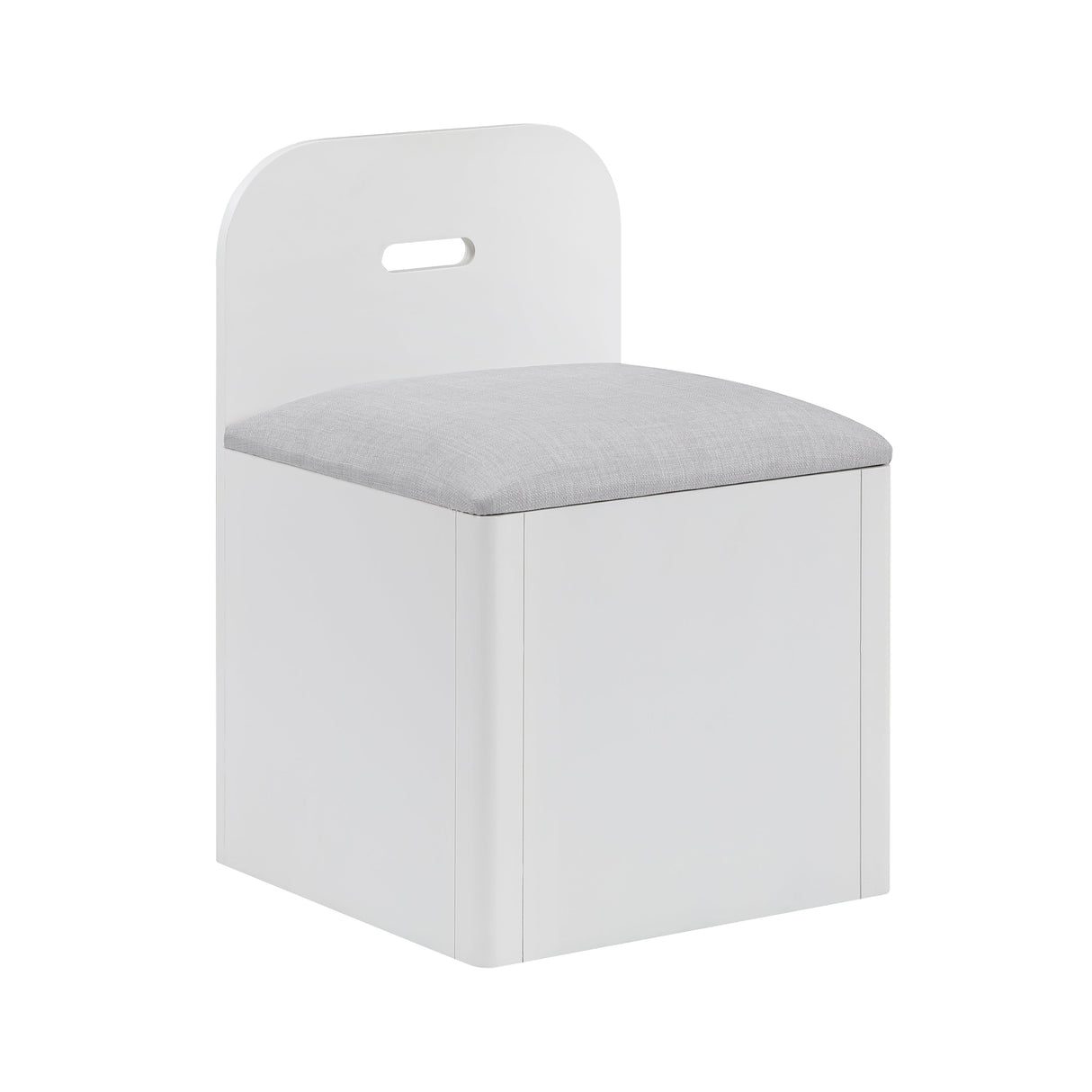 Sloane White Full Bookcase Bed with Hidden Desk, Stool and Storage Bench