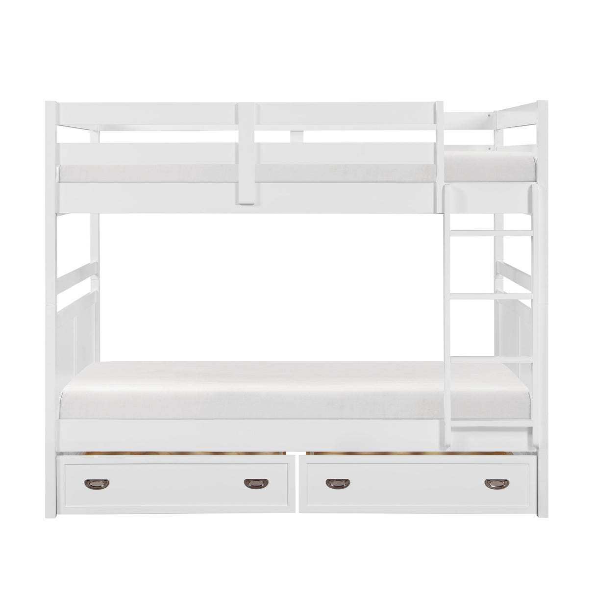 Sloane White Full/Full Bunk Bed
