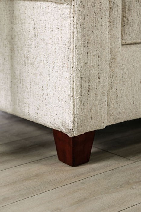 Delgada Beige Sofa by Furniture of America at Eve Furniture