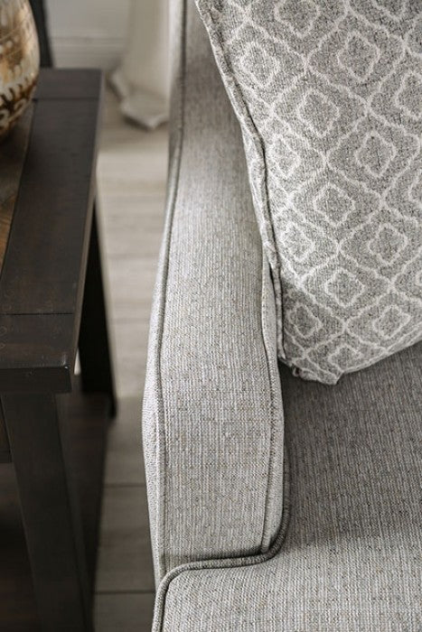 Stephney Gold/Gray Sofa by Furniture of America at Eve Furniture