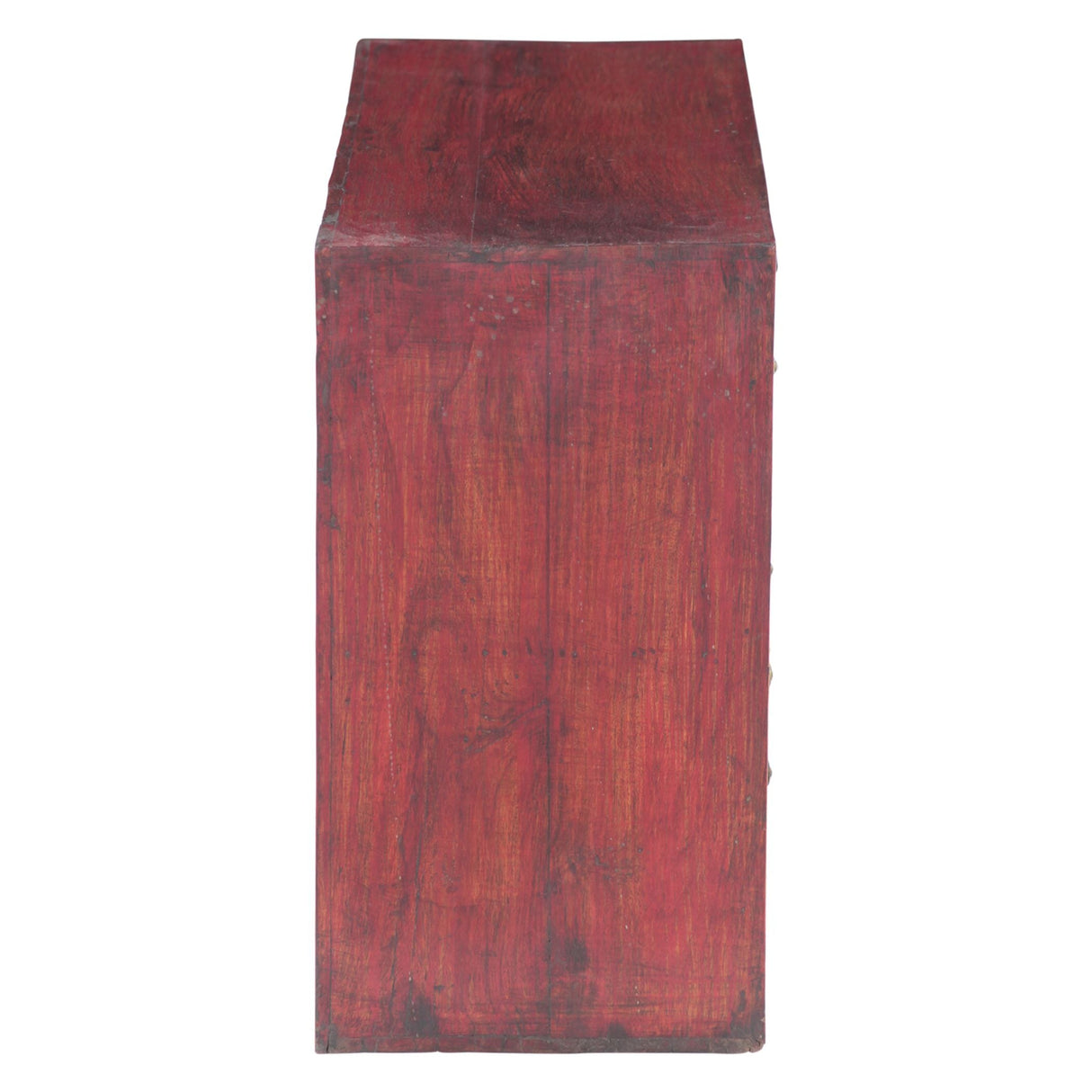 Small Hand Carved Wood Four Door Cabinet with Brass Fittings by Home Trends & Design at Eve Furniture