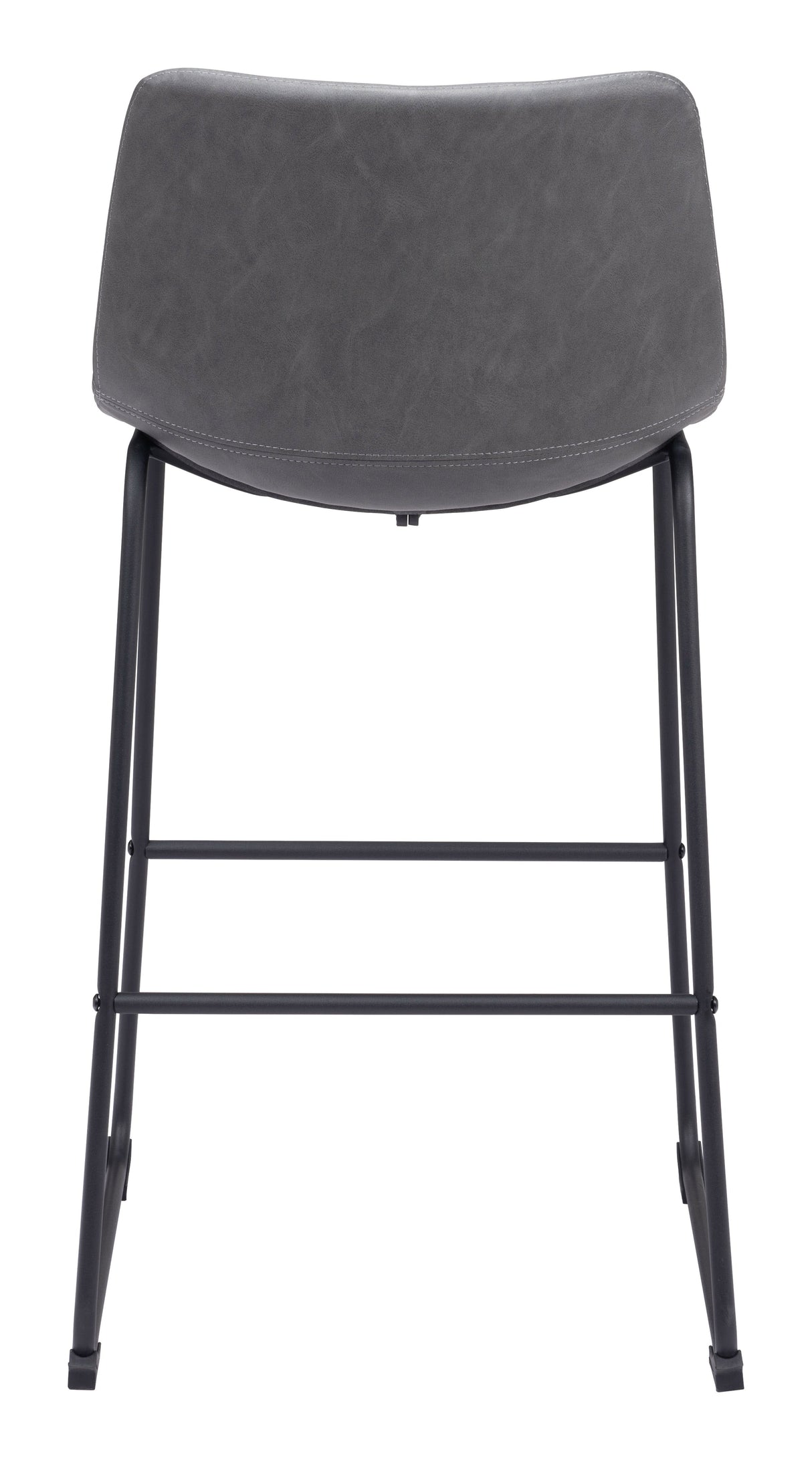 Smart Charcoal Barstool (Set of 2) by Zuomod at Eve Furniture