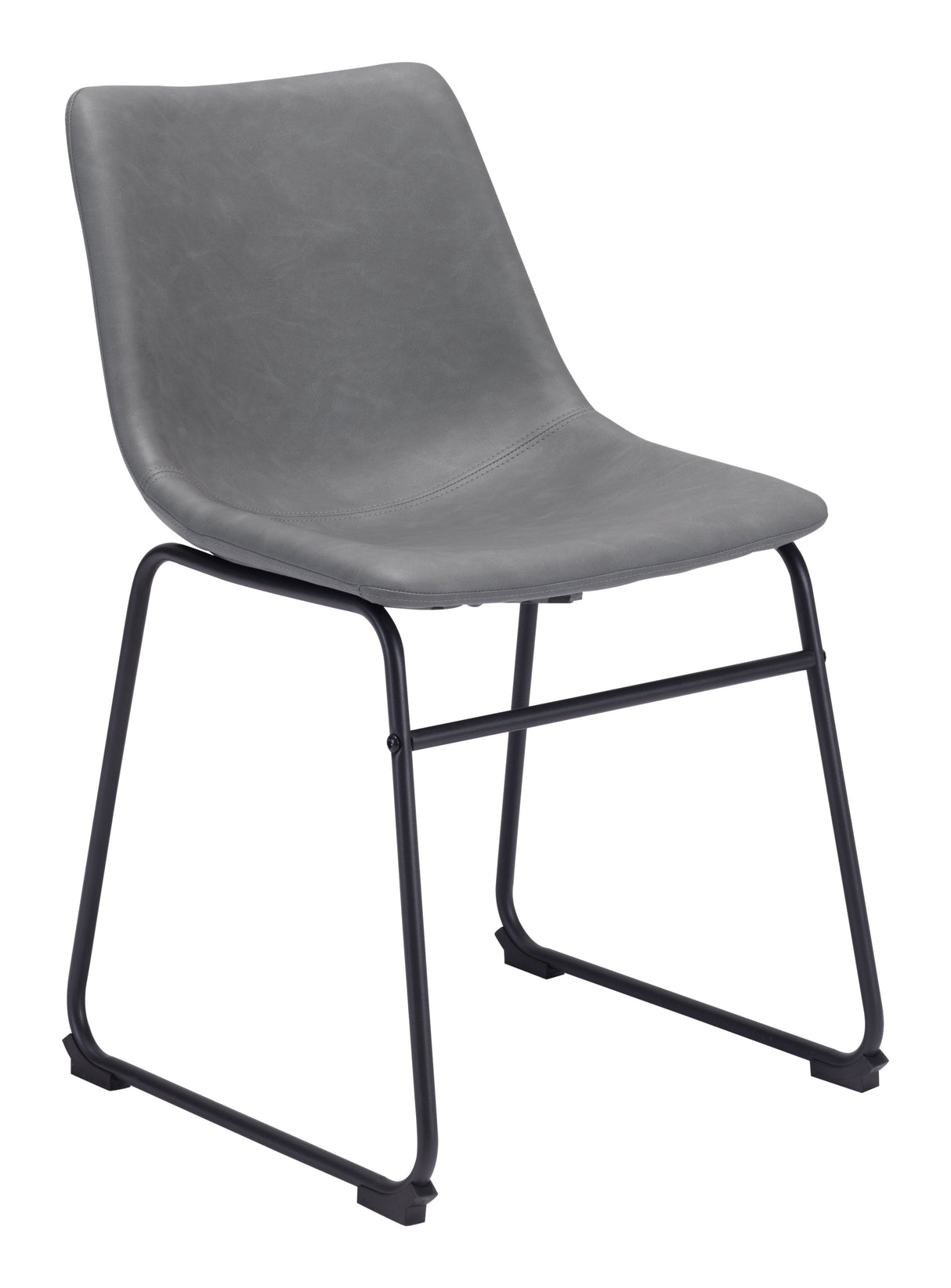 Smart Charcoal Dining Chair (Set of 2) by Zuomod at Eve Furniture