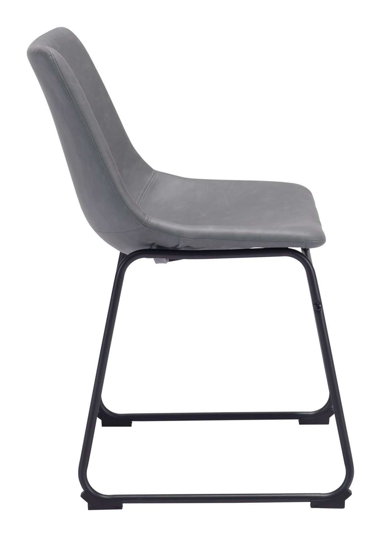 Smart Charcoal Dining Chair (Set of 2) by Zuomod at Eve Furniture