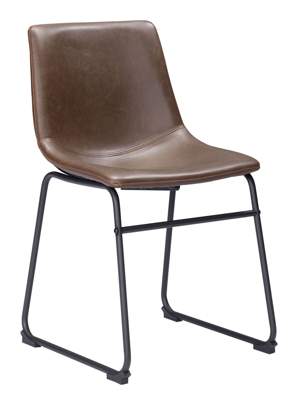 Smart Dining Chair Vintage Espresso by Zuomod at Eve Furniture