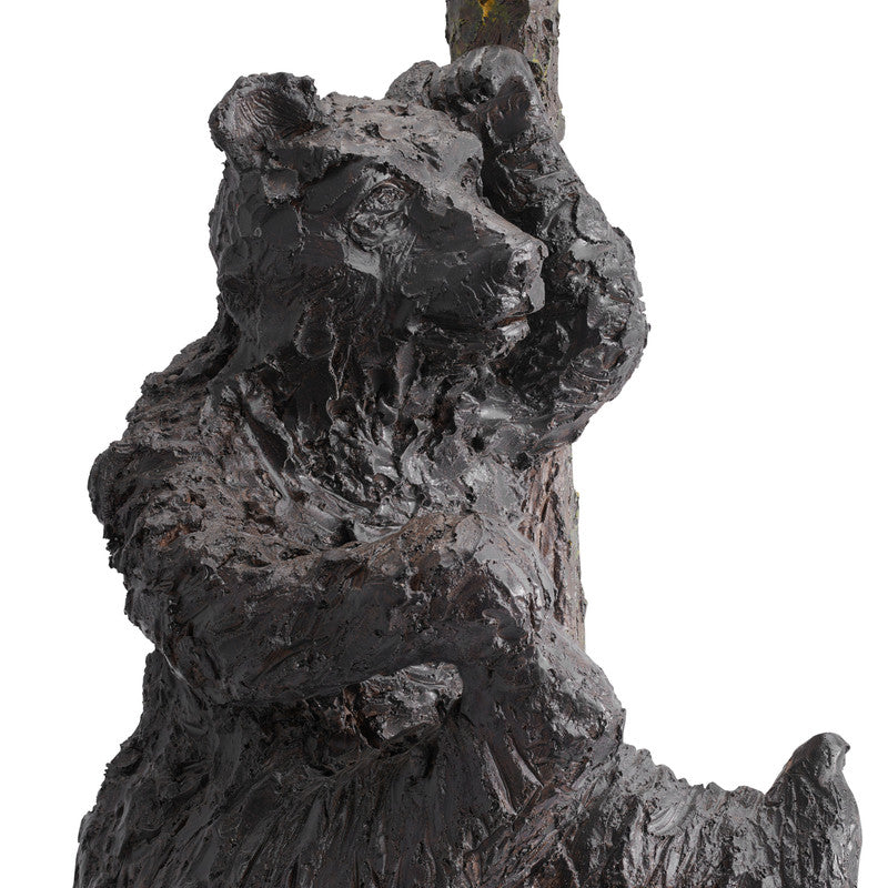 Smokey Pines Brown/Black Table Lamp by Crestview at Eve Furniture