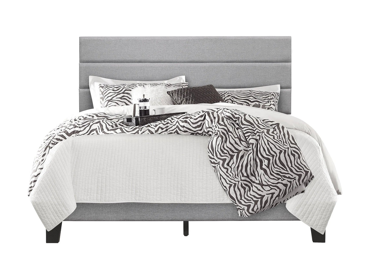 Snooze Suite Grey Platform Full Bed by Happy Homes at Eve Furniture