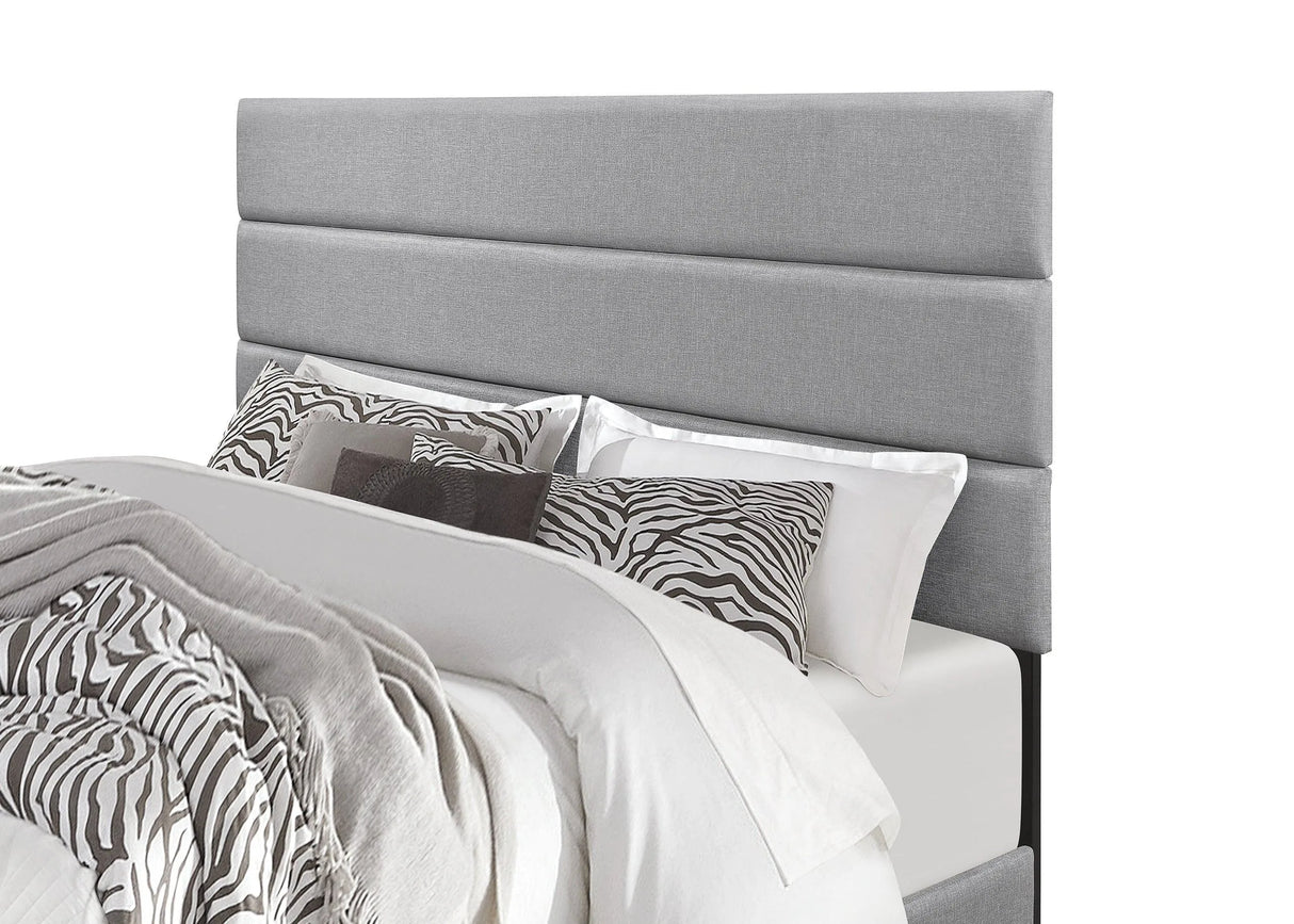 Snooze Suite Grey Platform Full Bed by Happy Homes at Eve Furniture