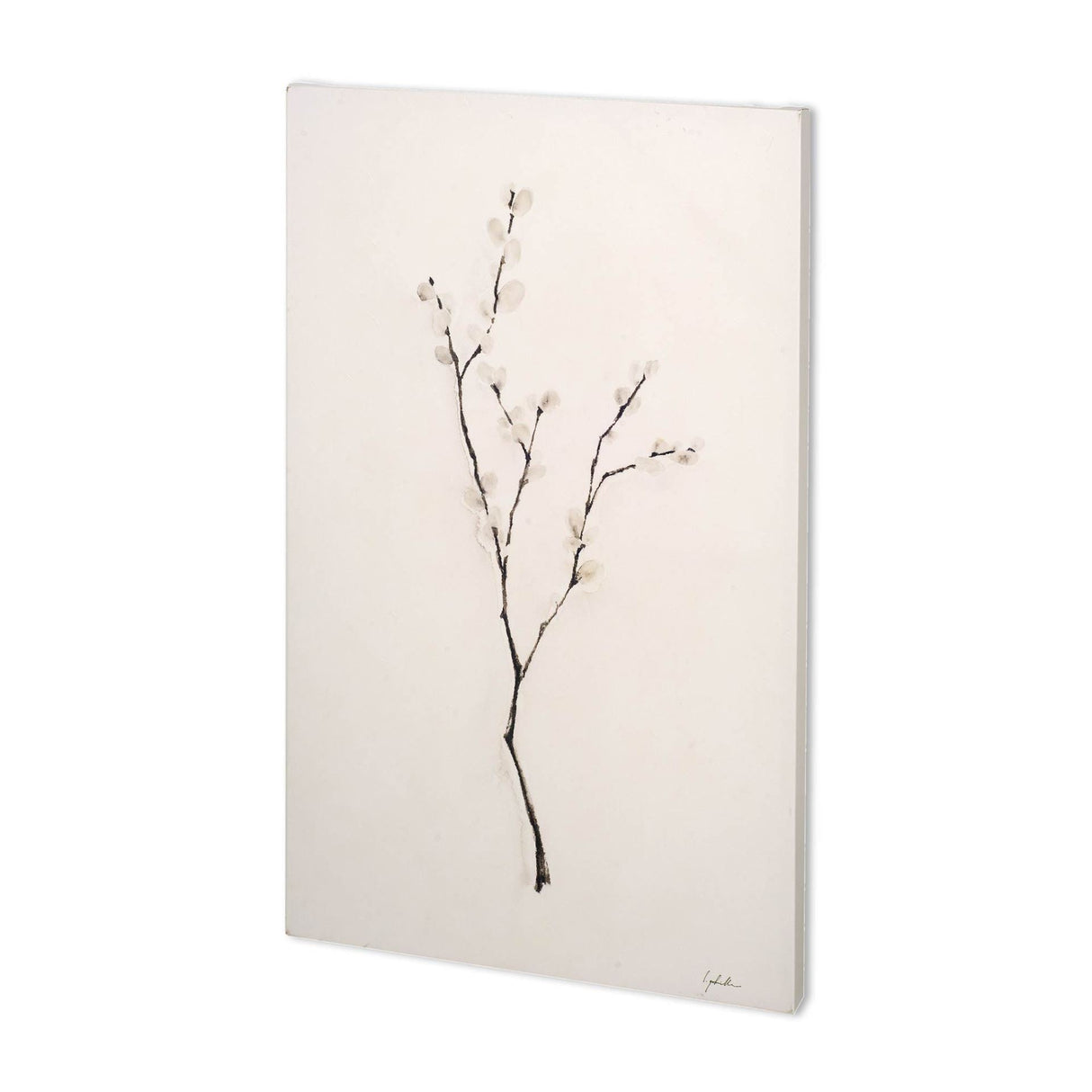 Snow Greetings I by Mercana Studio a Hand Embellished Textured Canvas by Mercana at Eve Furniture
