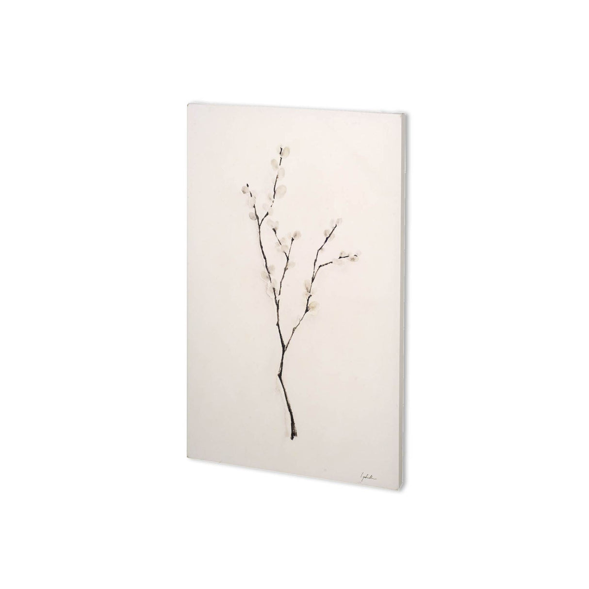 Snow Greetings I by Mercana Studio a Hand Embellished Textured Canvas by Mercana at Eve Furniture