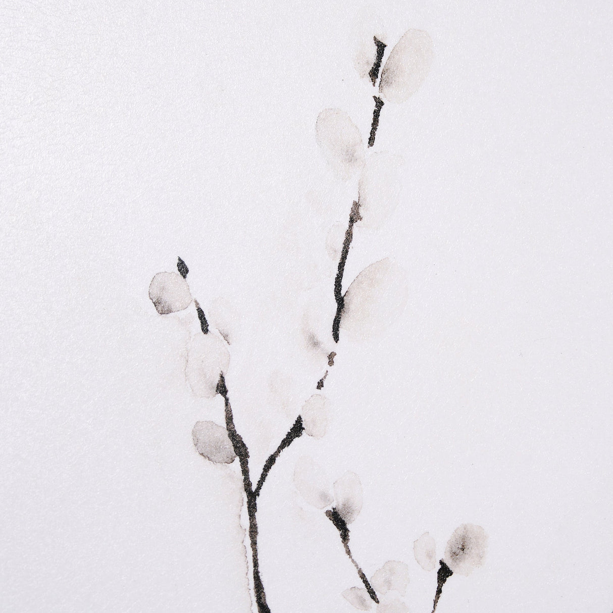 Snow Greetings I by Mercana Studio a Hand Embellished Textured Framed Art Print by Mercana at Eve Furniture