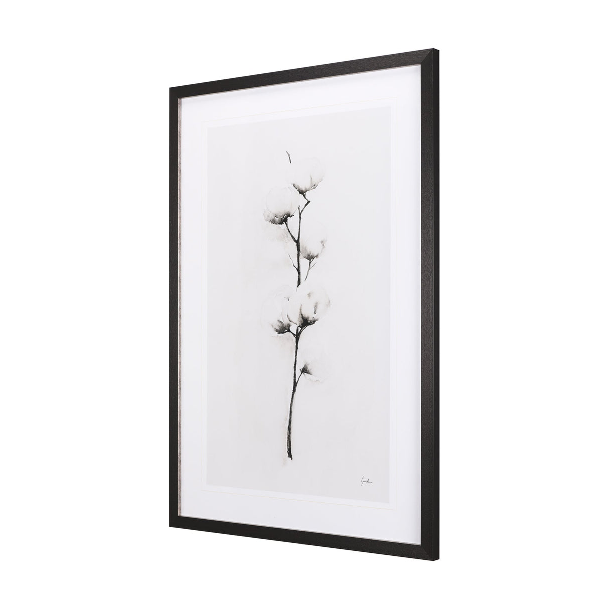 Snow Greetings II by Panpan a Framed Art Print Matted under Glass by Mercana at Eve Furniture