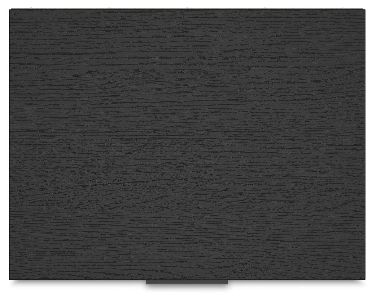 Socalle Black Nightstand by Ashley at Eve Furniture