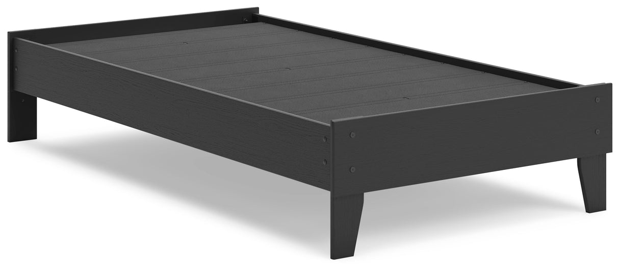Socalle Black Youth Platform Bedroom Set by Ashley at Eve Furniture