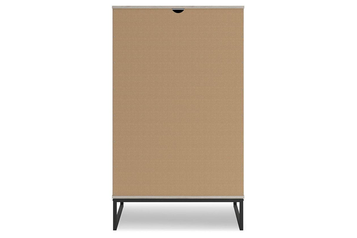 Socalle Light Natural Chest of Drawers by Ashley at Eve Furniture