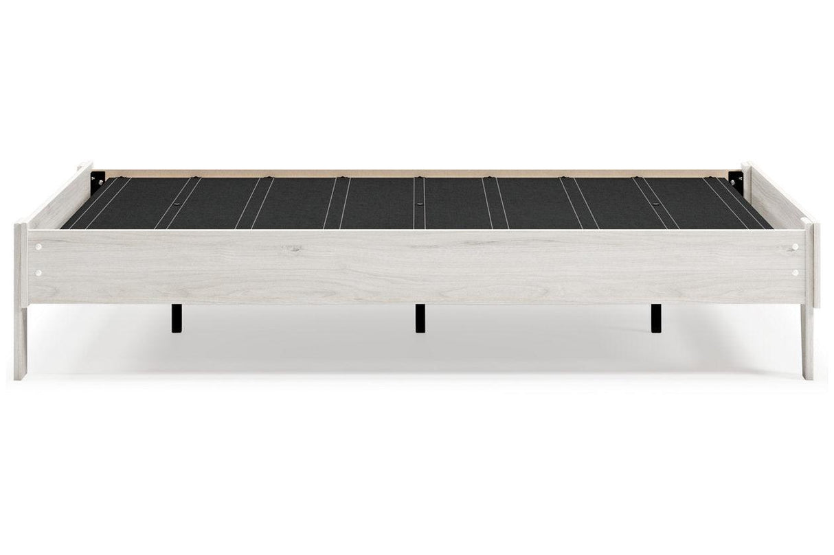 Socalle Light Natural Full Platform Bed by Ashley at Eve Furniture