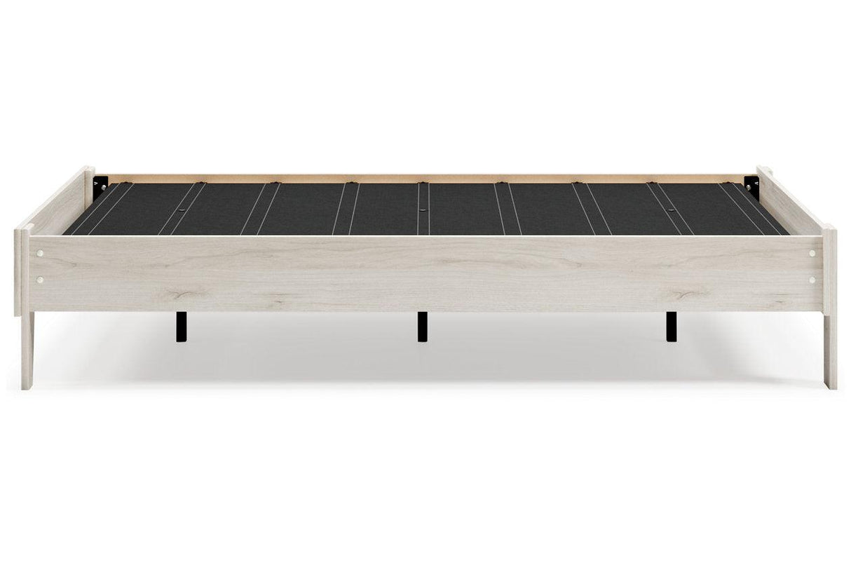 Socalle Light Natural Full Platform Bed by Ashley at Eve Furniture