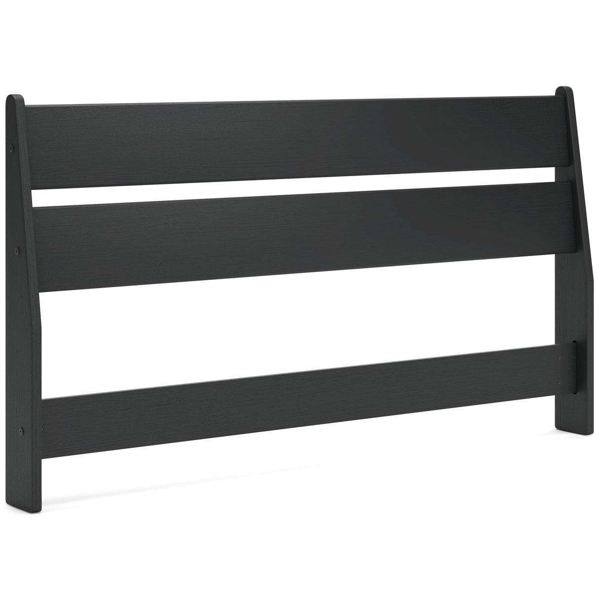 Socalle Queen Panel Headboard with Dresser and Nightstand in Black by Ashley at Eve Furniture