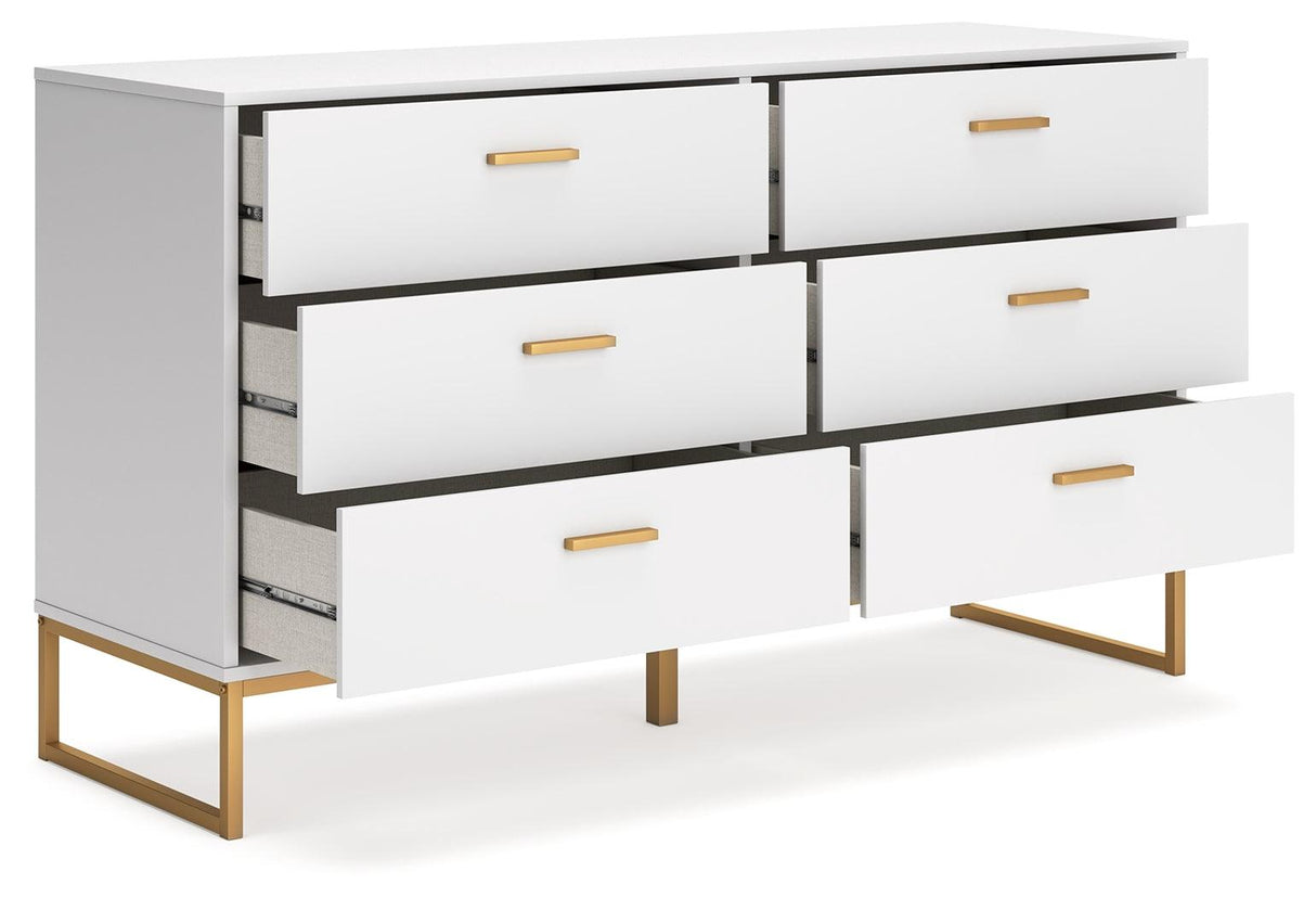 Socalle Two-tone Dresser by Ashley at Eve Furniture