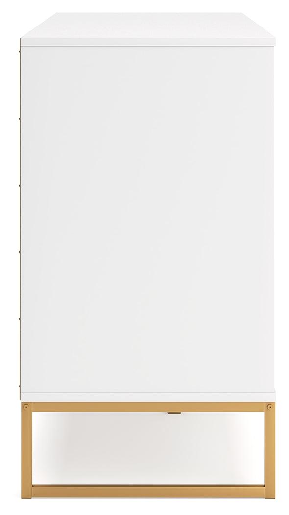 Socalle Two-tone Dresser by Ashley at Eve Furniture