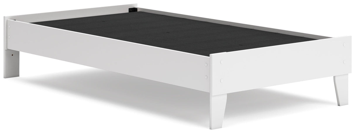 Socalle Two-tone Twin Platform Bed by Ashley at Eve Furniture