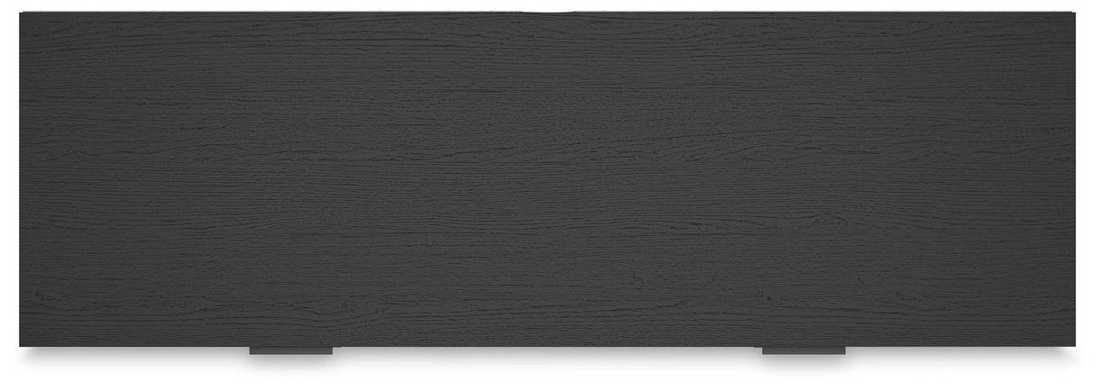 Socalle Black Dresser by Ashley at Eve Furniture