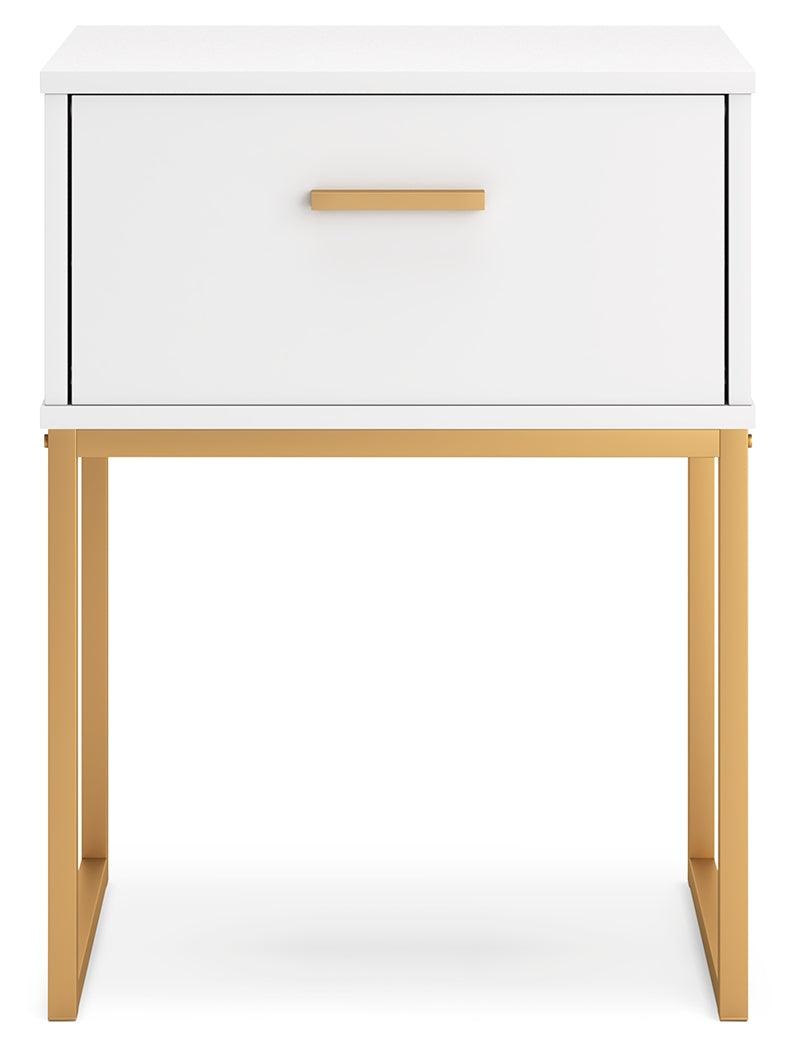 Socalle Two-tone Nightstand by Ashley at Eve Furniture