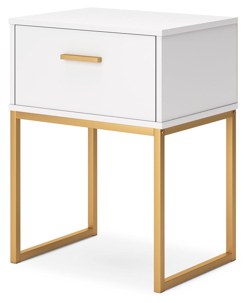 Socalle Two-tone Nightstand by Ashley at Eve Furniture