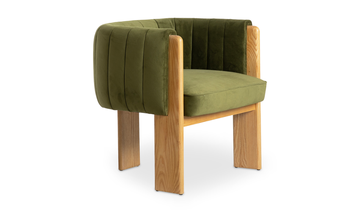 Sofi Accent Chair Truly Olive by Moe's Home at Eve Furniture