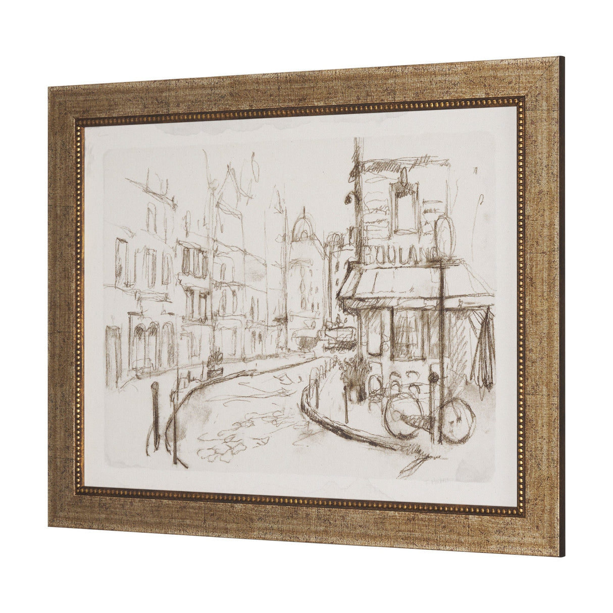Soft Shadows (Set of 5) by Mercana Studio a Hand Embellished Framed Art Print by Mercana at Eve Furniture