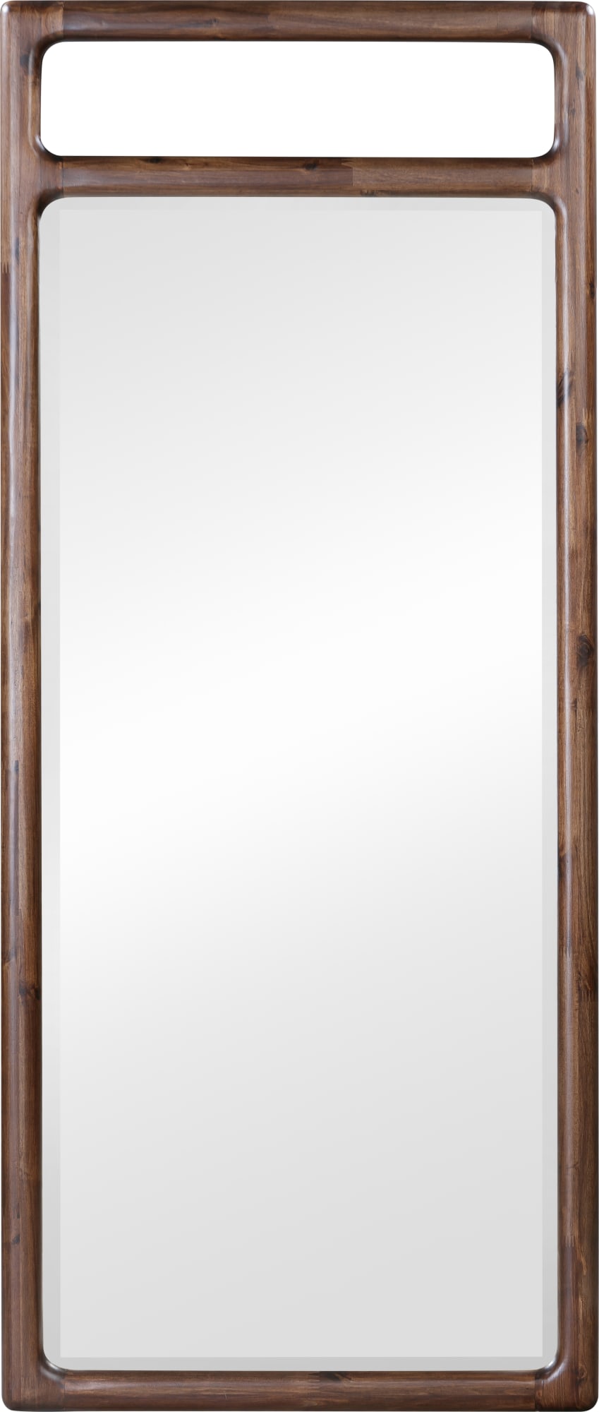 Sol Brown Spce Beveled Glass Floor Mirror by Modus Furniture at Eve Furniture
