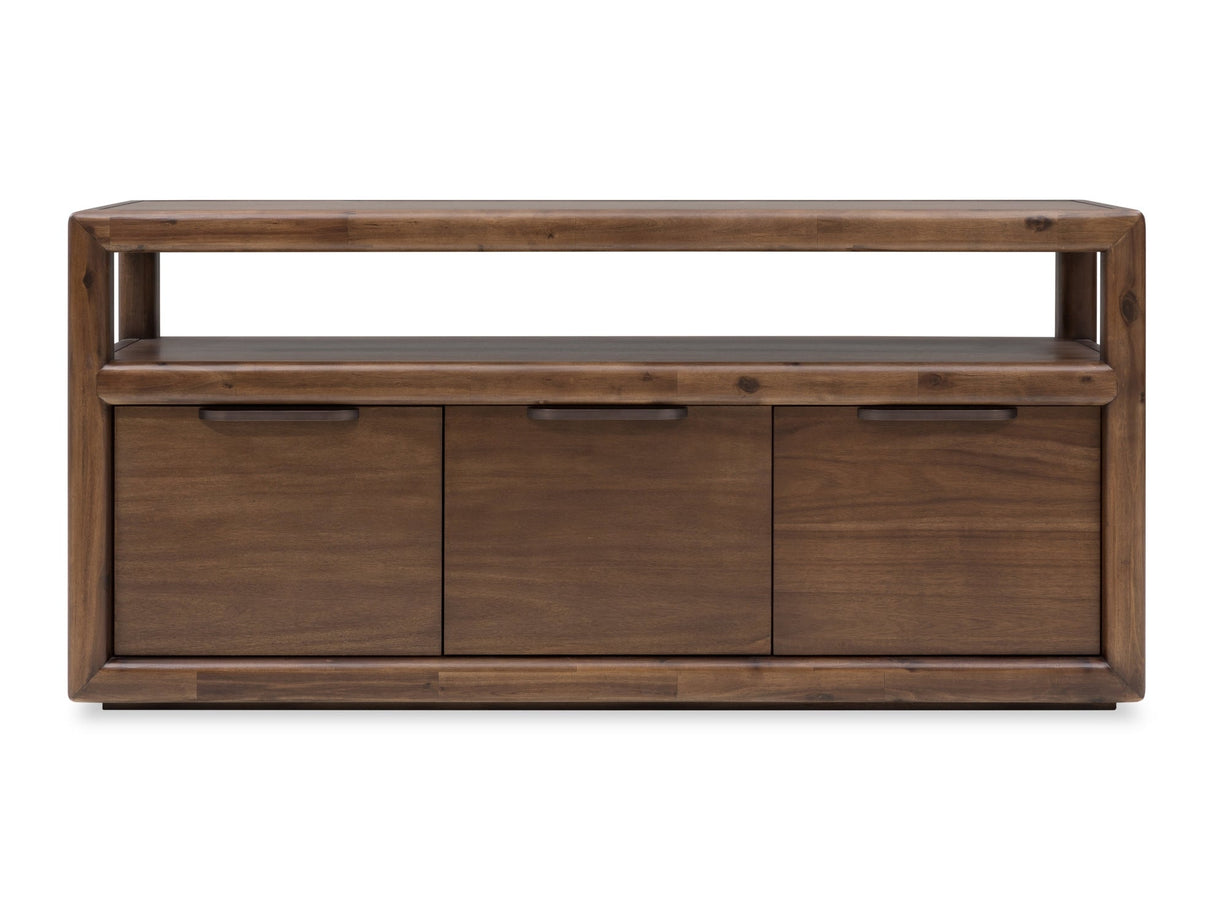 Sol Brown Spice 64" Media Console by Modus Furniture at Eve Furniture