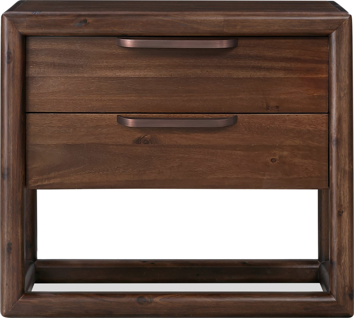 Sol Brown Spice Two Drawer USB by Modus Furniture at Eve Furniture