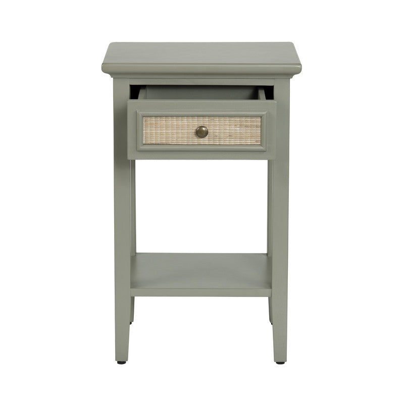 Solace Green/Brown Accent Table by Crestview at Eve Furniture