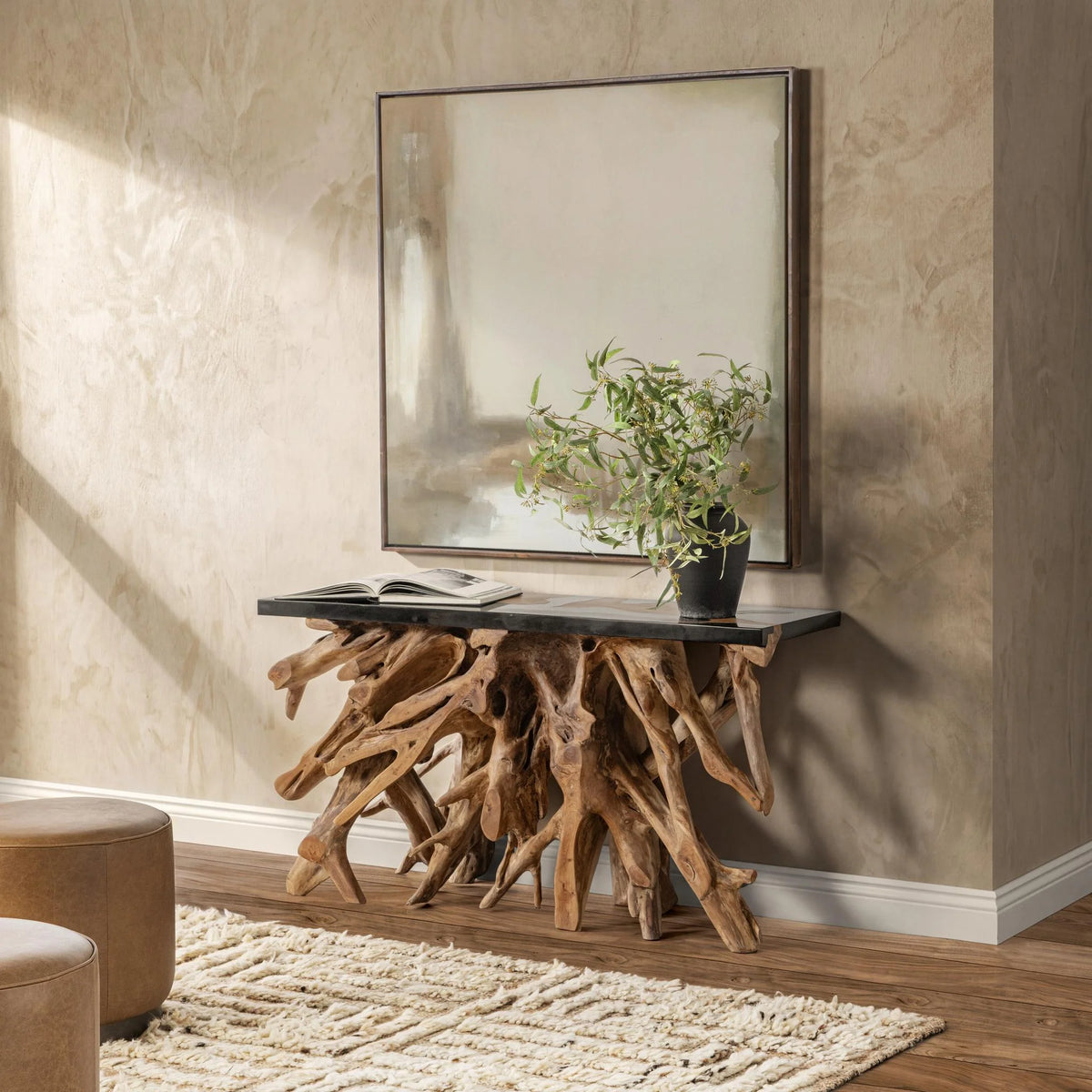 Solana Console Table by Classic Home at Eve Furniture