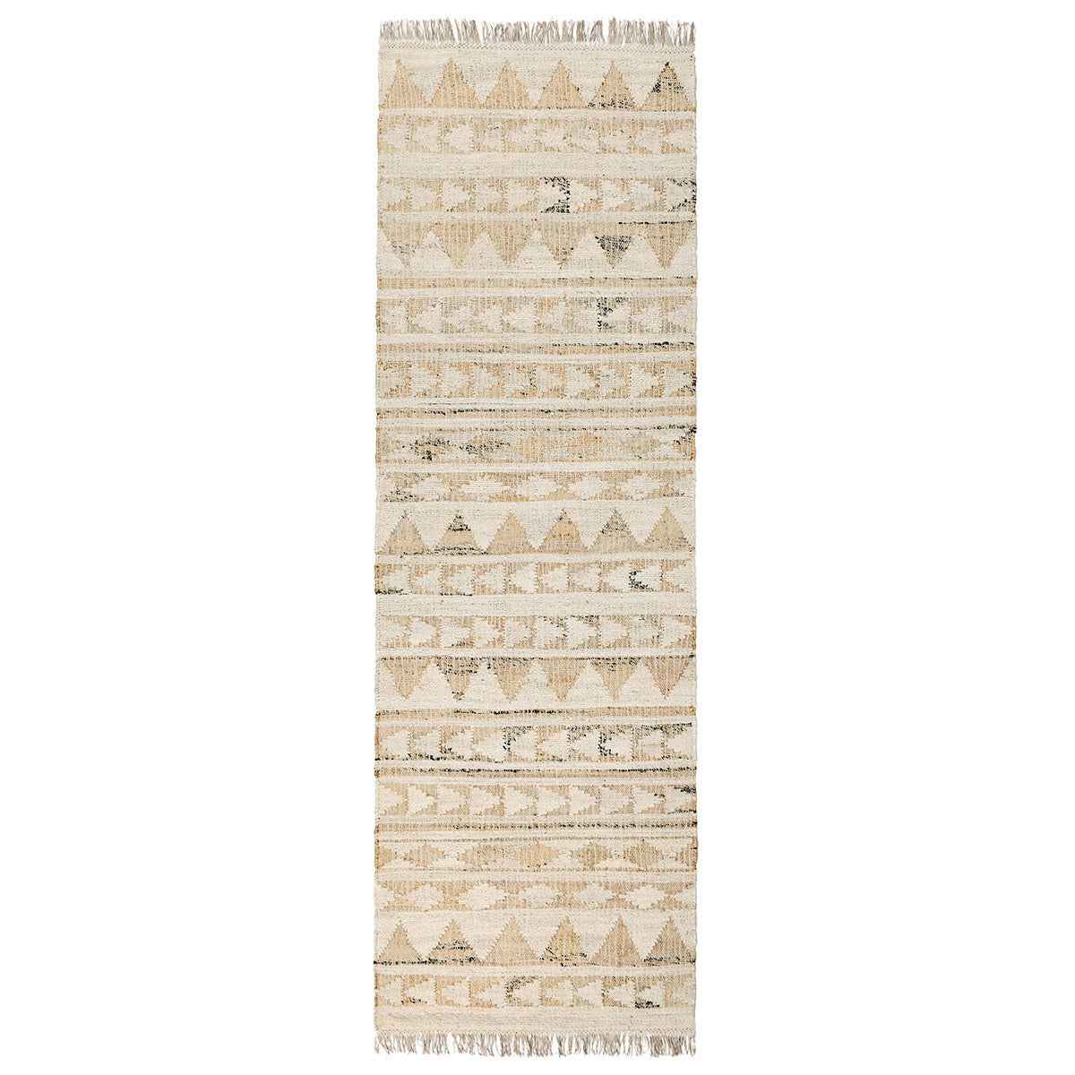 Solana Ivory Natural Distressed Rug by Classic Home at Eve Furniture