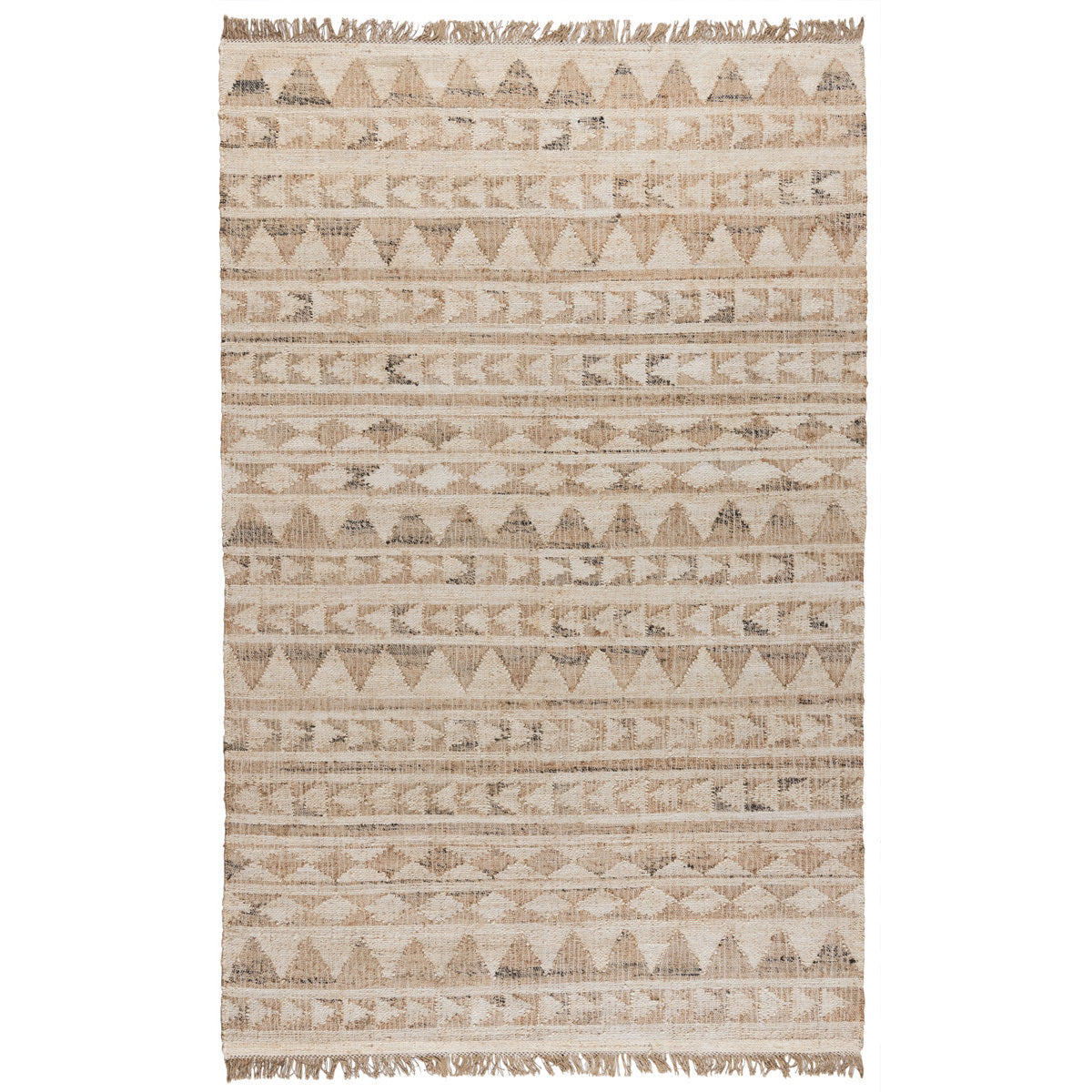 Solana Ivory Natural Distressed Rug by Classic Home at Eve Furniture