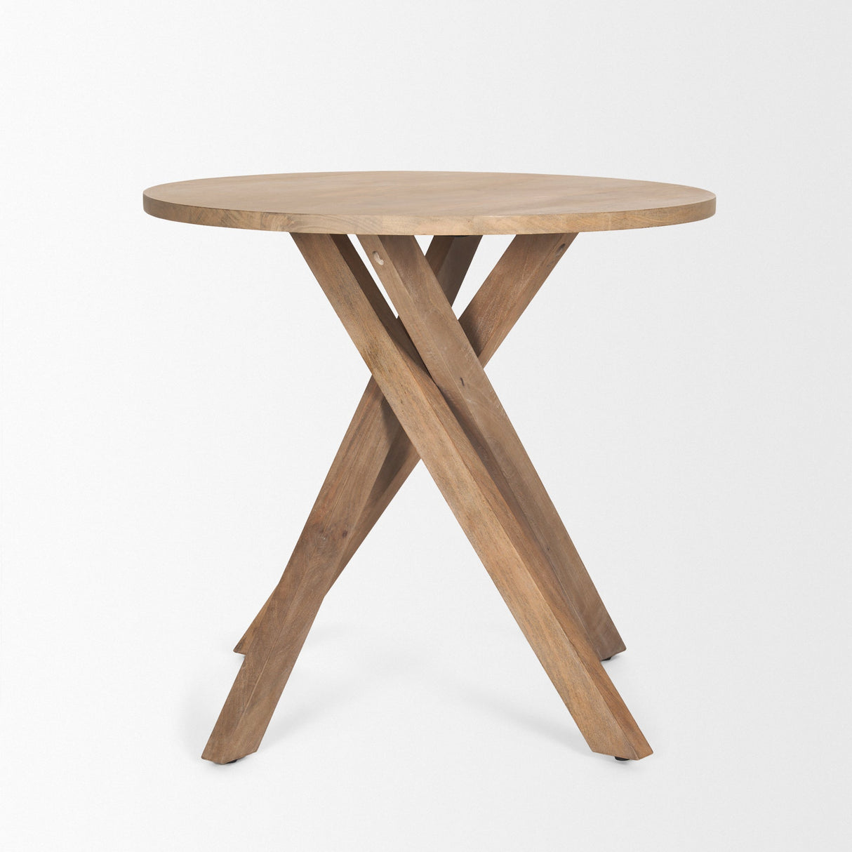Solana Light Brown Wood Foyer Table by Mercana at Eve Furniture
