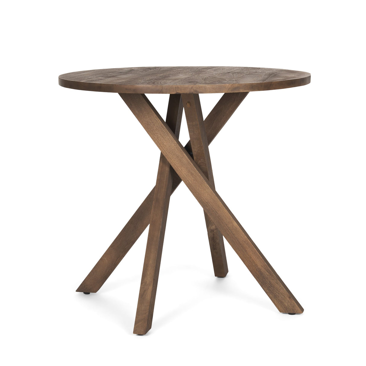Solana Medium Brown Wood Foyer Table by Mercana at Eve Furniture