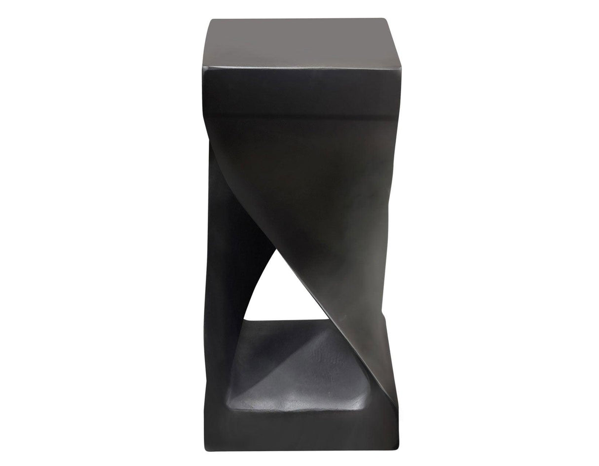 Solana Solid Wood Accent Table, Black Finish by Steve Silver at Eve Furniture