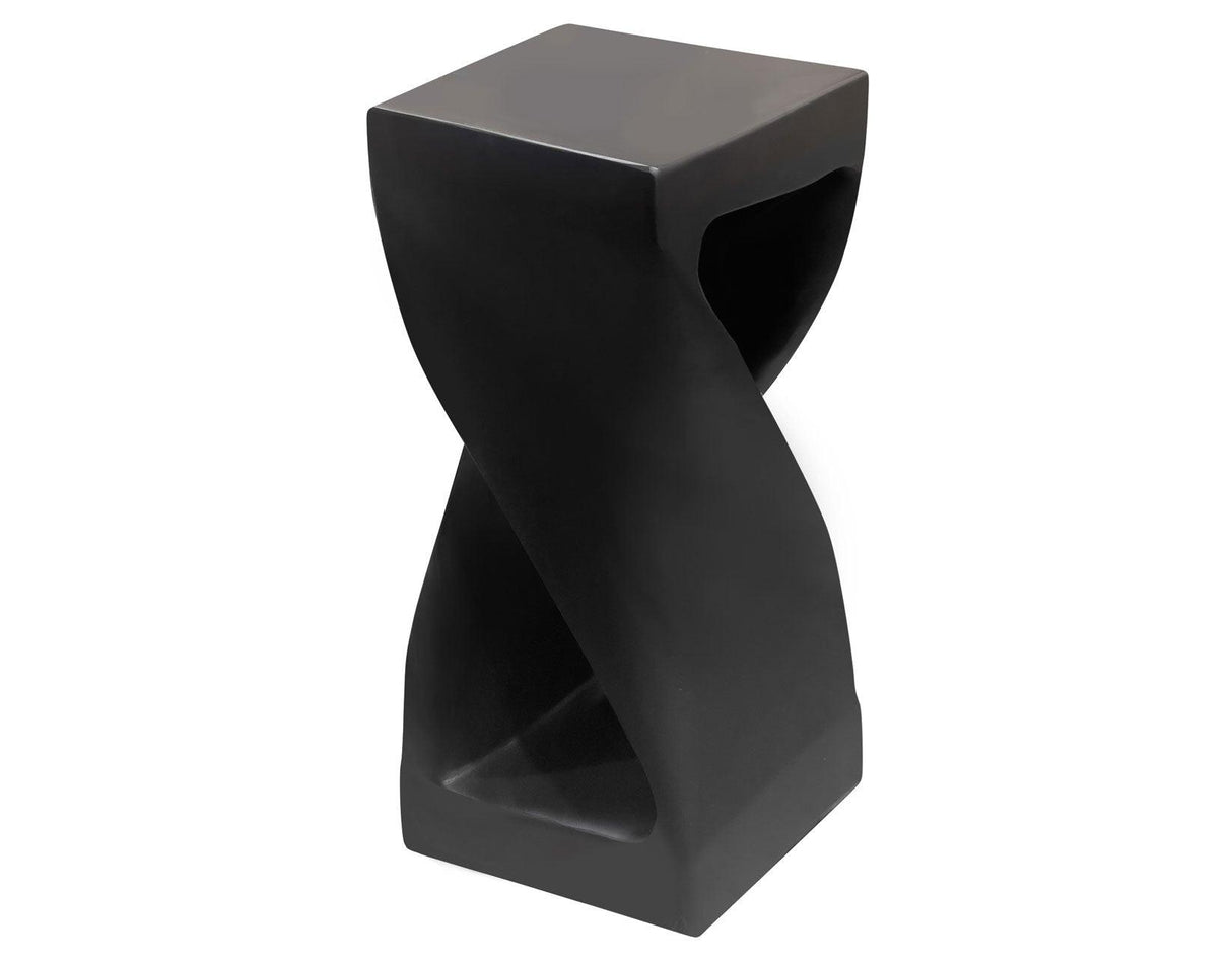 Solana Solid Wood Accent Table, Black Finish by Steve Silver at Eve Furniture