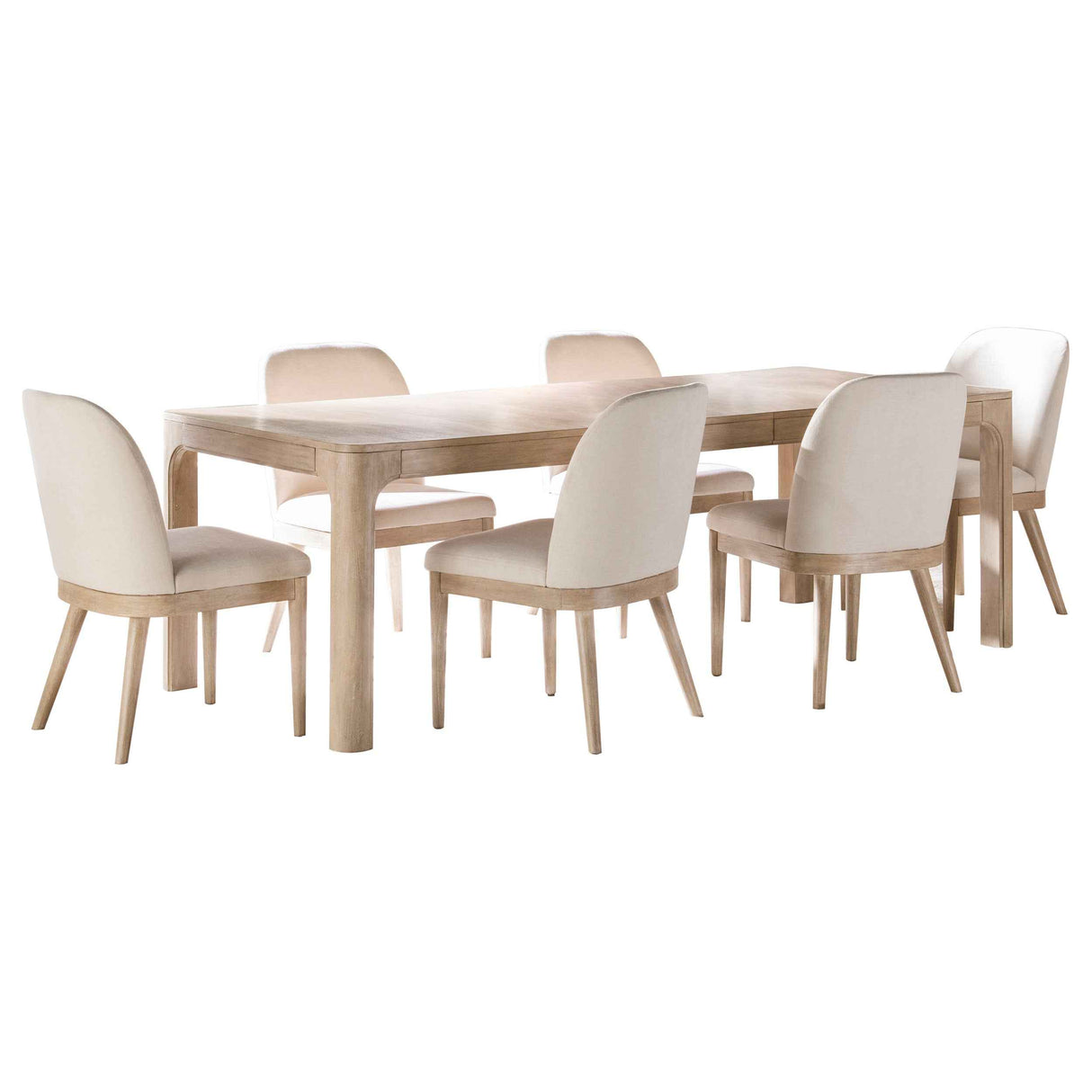 Solano Weathered Mango 7-piece Extension Table Dining Set by Coaster at Eve Furniture