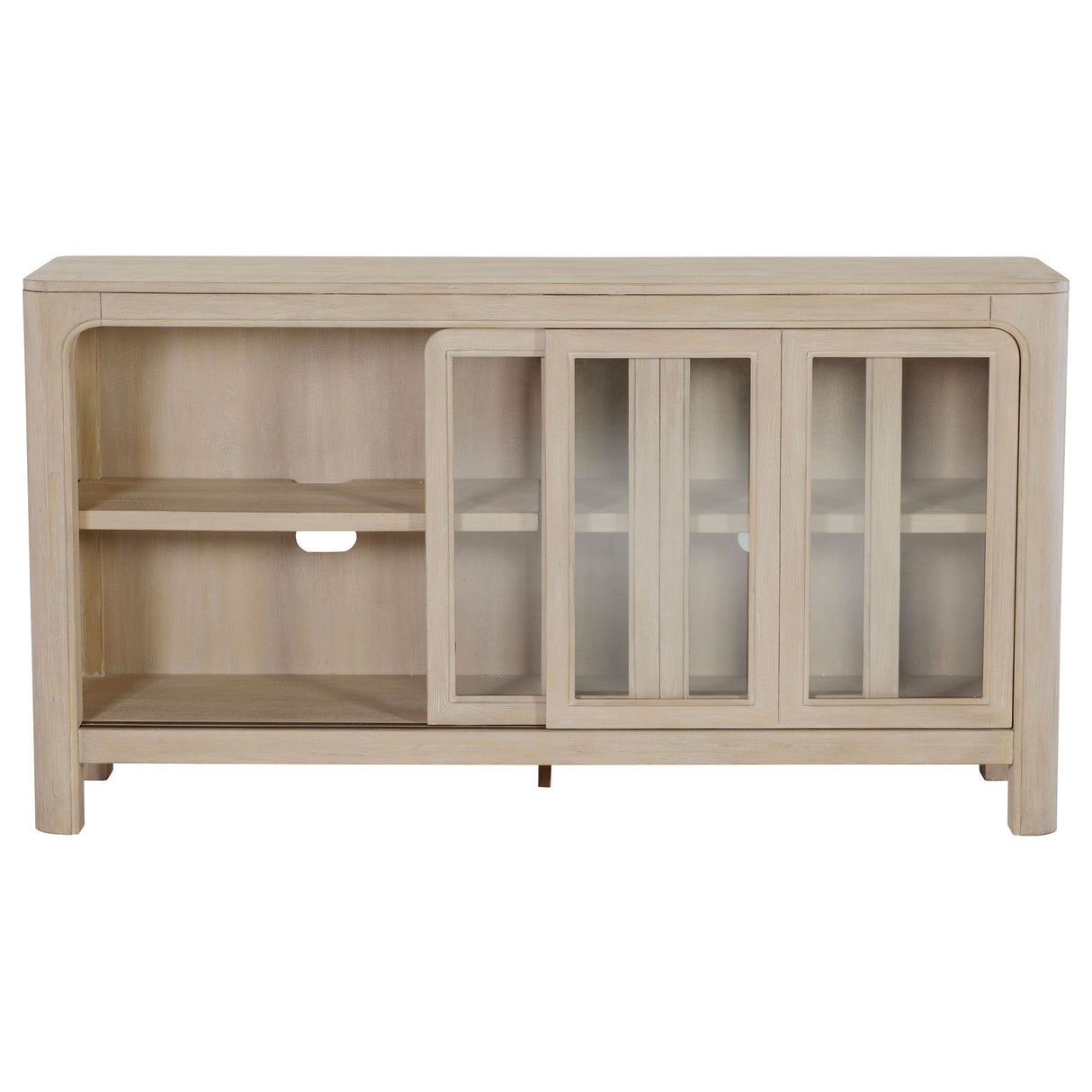 Solano Weathered Mango Sliding Door Dining Sideboard Server by Coaster at Eve Furniture